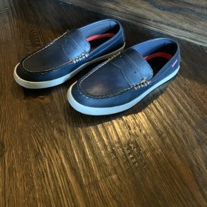 Navy Levi’s Loafers